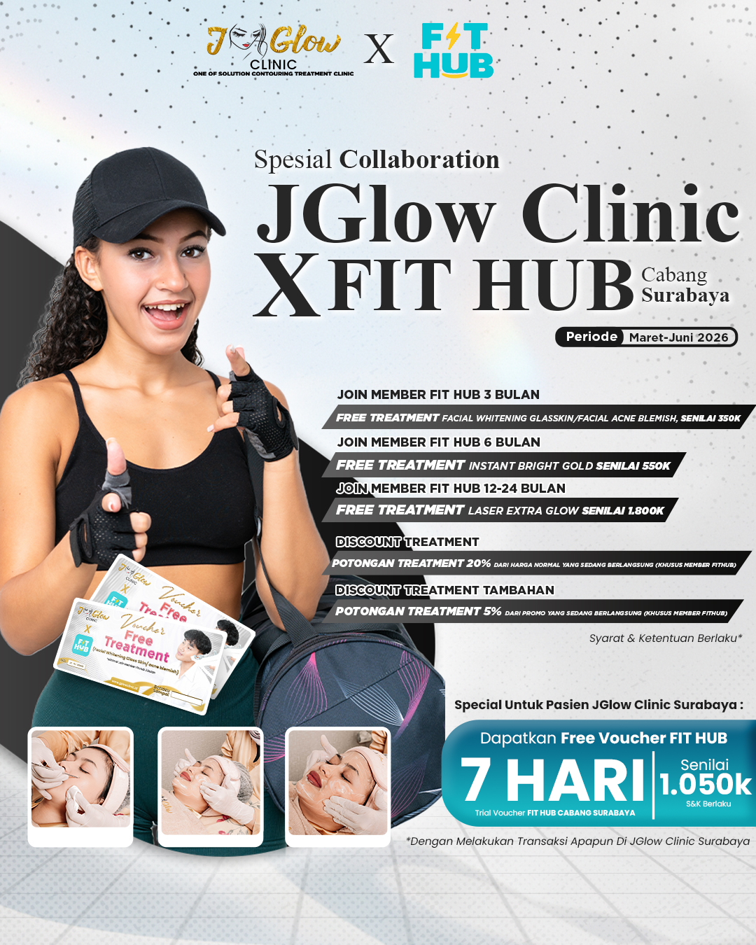 Read more about the article Campaign Collab Jglow Clinic x Fithub Surabaya